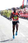 Tariku Bekele finishing the mens 2014 BUPA Great North Run. Photo: David T. Hewitson/Sports for All Pics